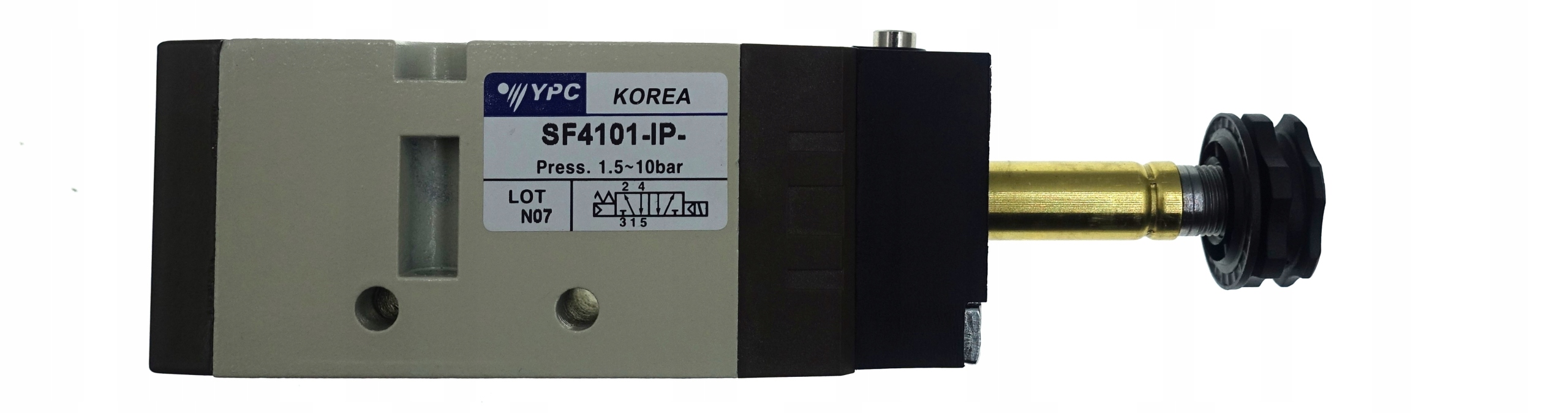 Pneumatický Elektromagnetický Ventil 5/2 1/4" Ypc SF4101-IP