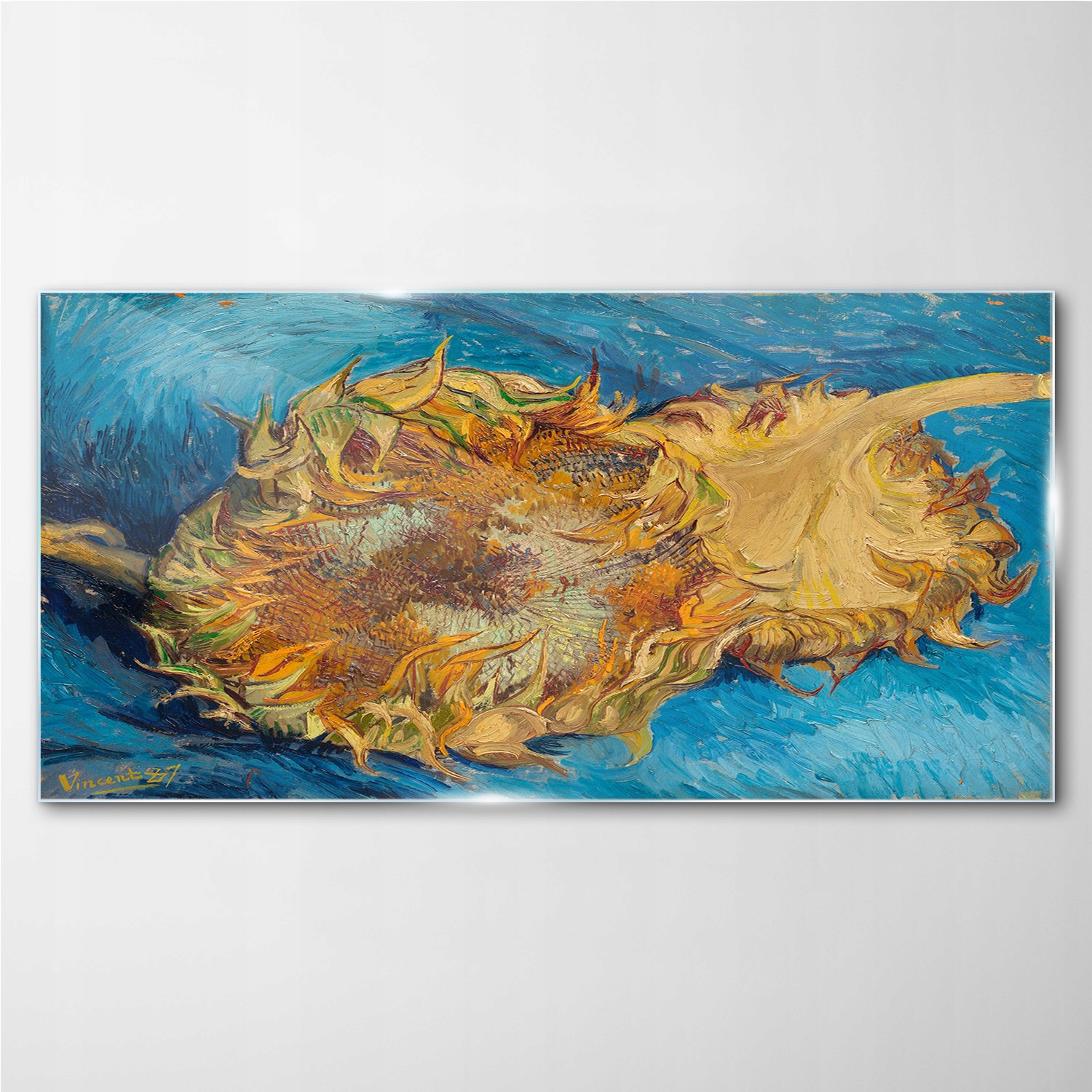 

Foto-obraz szklany Słoneczniki Van Gogh 100x50 cm