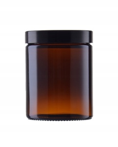 

Słoik, pojemnik szklany brązowy 180 ml Premium