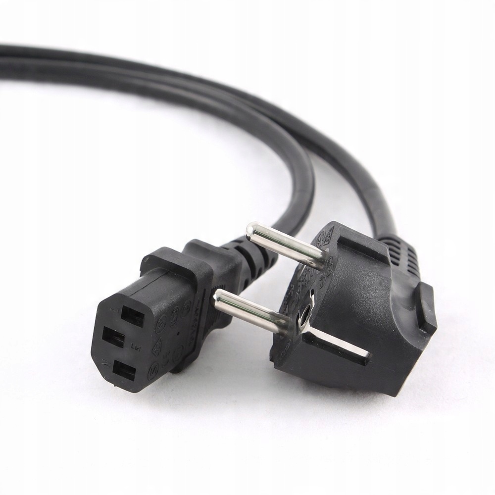 

Kabel zasilający Iec 320 C13 Gembird PC-186 1,8 m