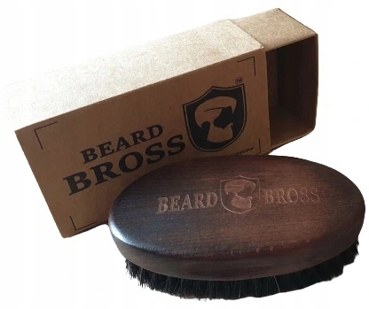 Kartacz Szczotka do brody BEARD BROSS włosie dzika