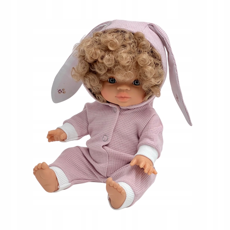 Ubranka dla lalek Miniland 38 cm, Minikane 34, kombinezon królicze uszy, ró Kod producenta MIN38_0300