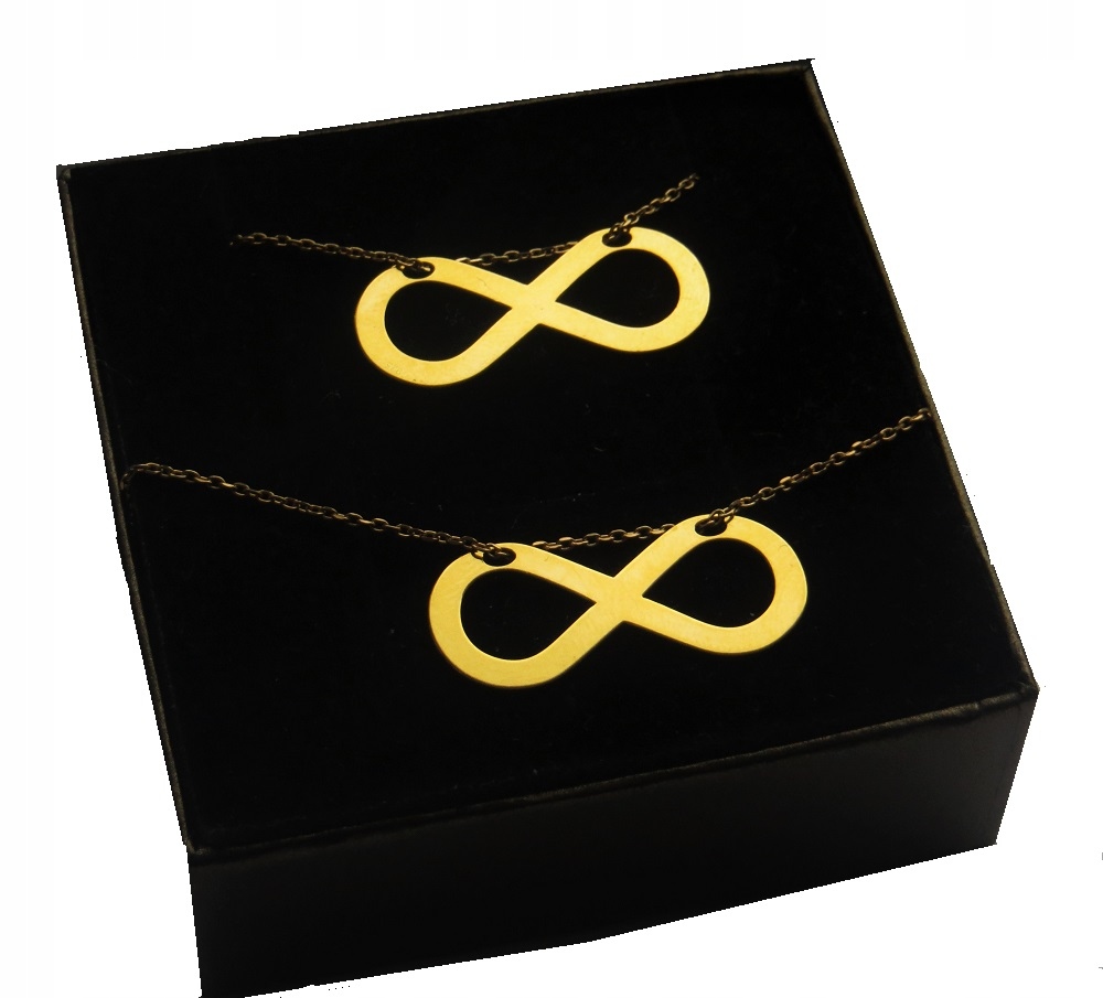 

Naszyjnik i bransoletka Nieskończoność srebro 925