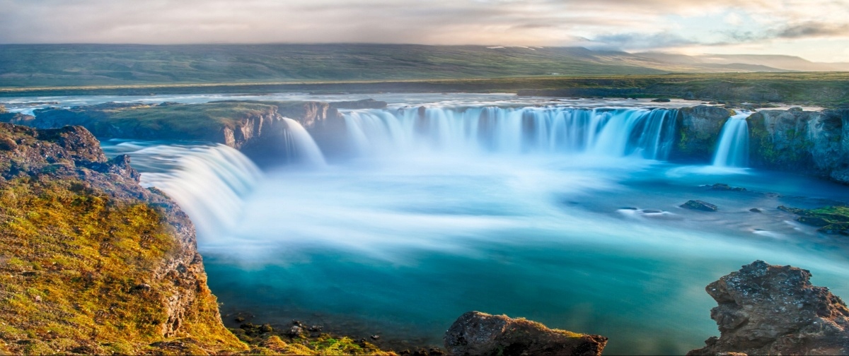 

Fototapeta Flizelinowa Wodospad Islandia 250x104