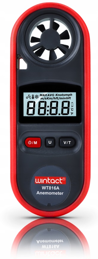 

Anemometr Wiatromierz Pomiar Wiatru I Temp. IP67
