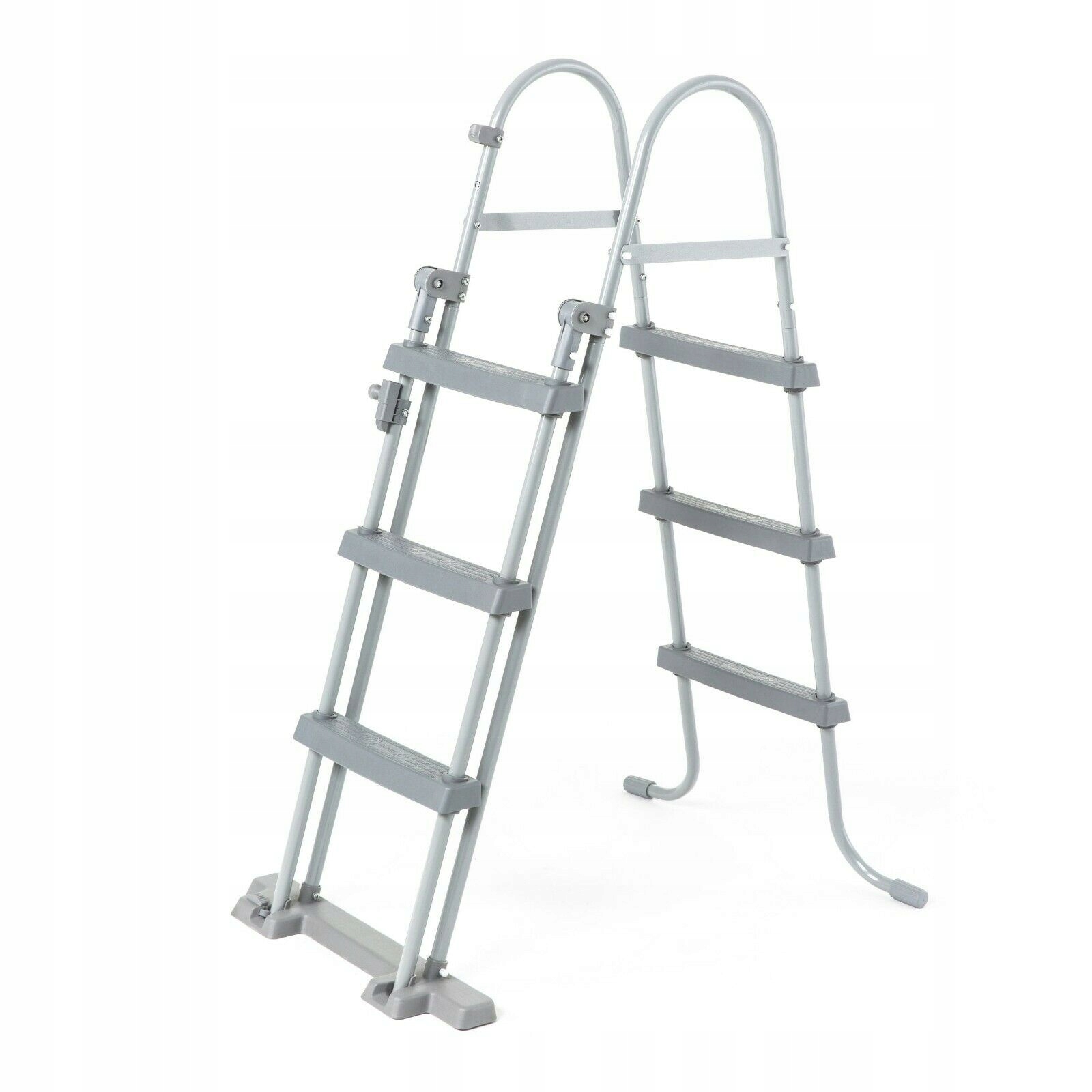 DRABINKA DRABINA BEZPIECZNA DO BASENÓW BASENU BASENOWA 107CM BESTWAY 58330