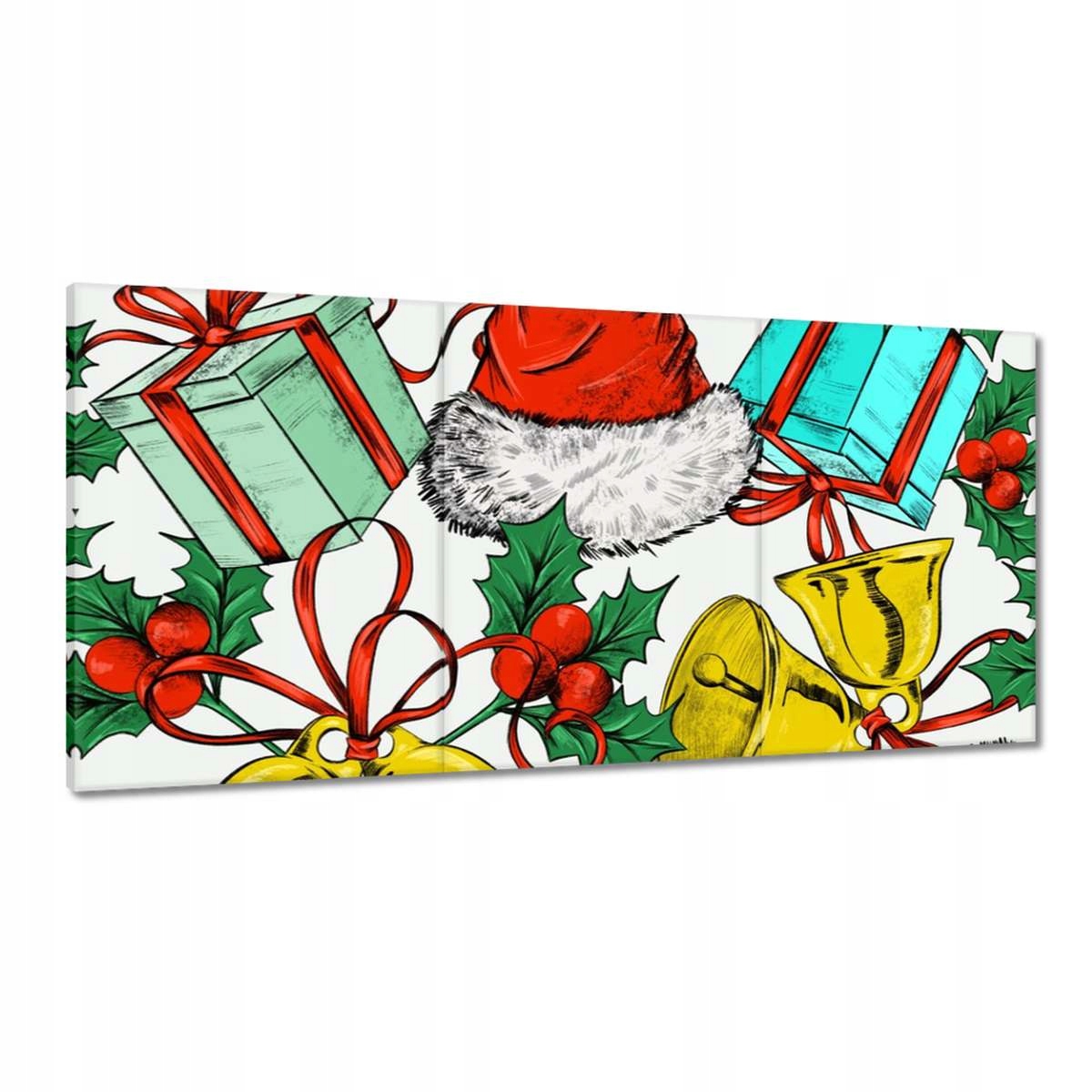 Obrazy 180x90 Darček na Štedrý deň