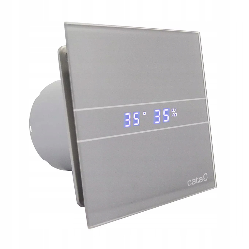 Wentylator łazienkowy Cata E100 Gth SILVER+czujnik wilgotności