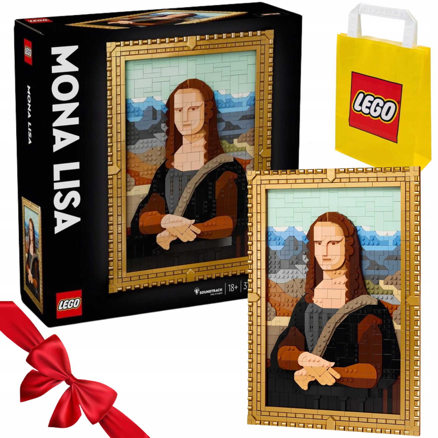 Zestaw Klocków Lego Art Mona Lisa 31213 Na Święta Top Da Vinci