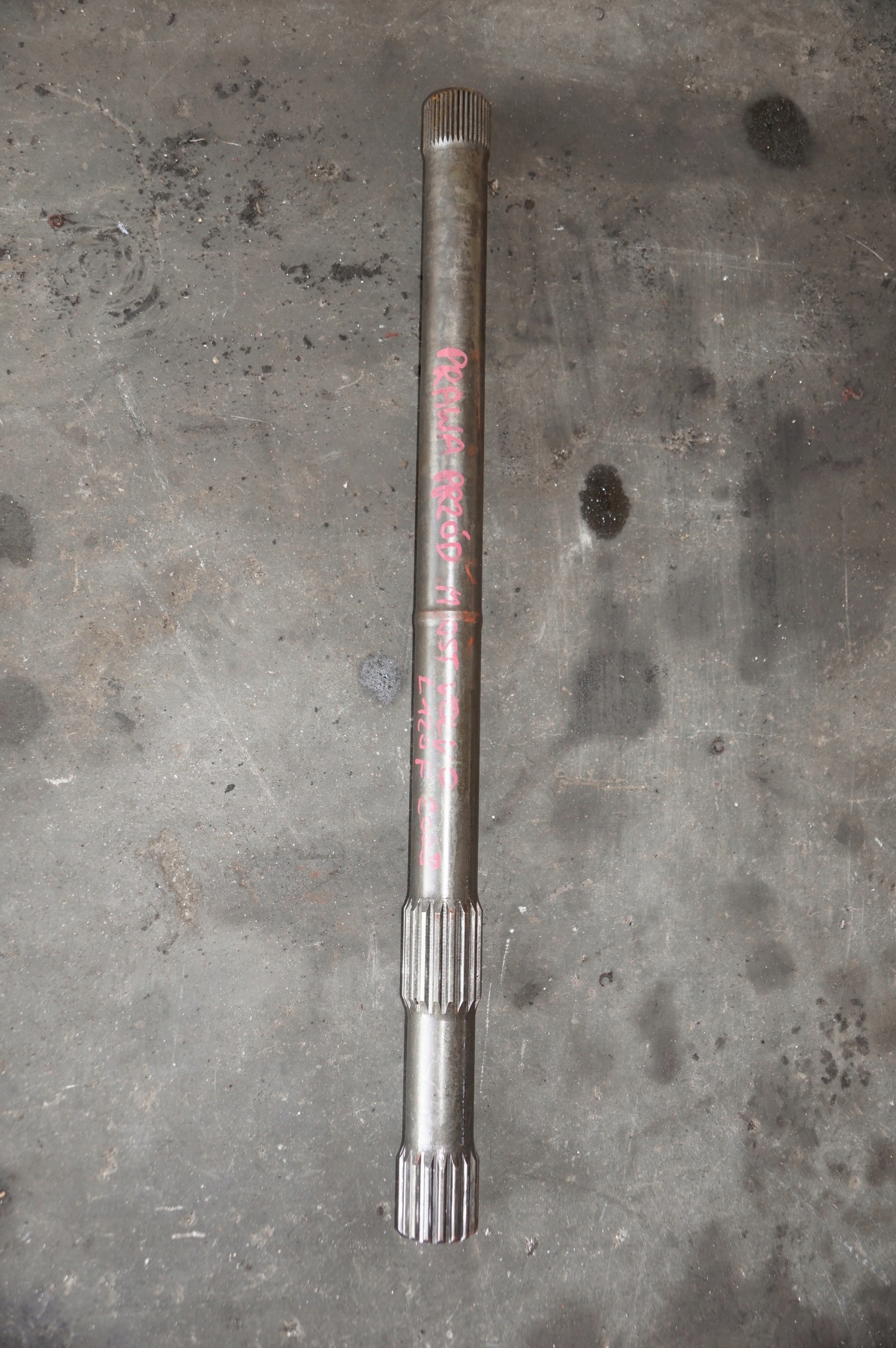 semi-axis right front LADOWARKA VOLVO L120F #