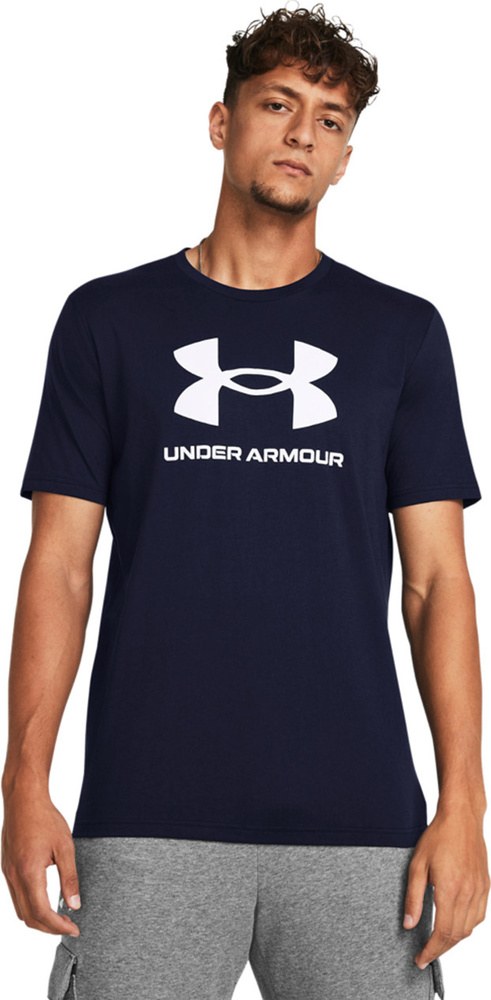 Pánské Tričko Under Armour Sportstyle Logo Tmavě Modré 1382911 408, velikost 2XL