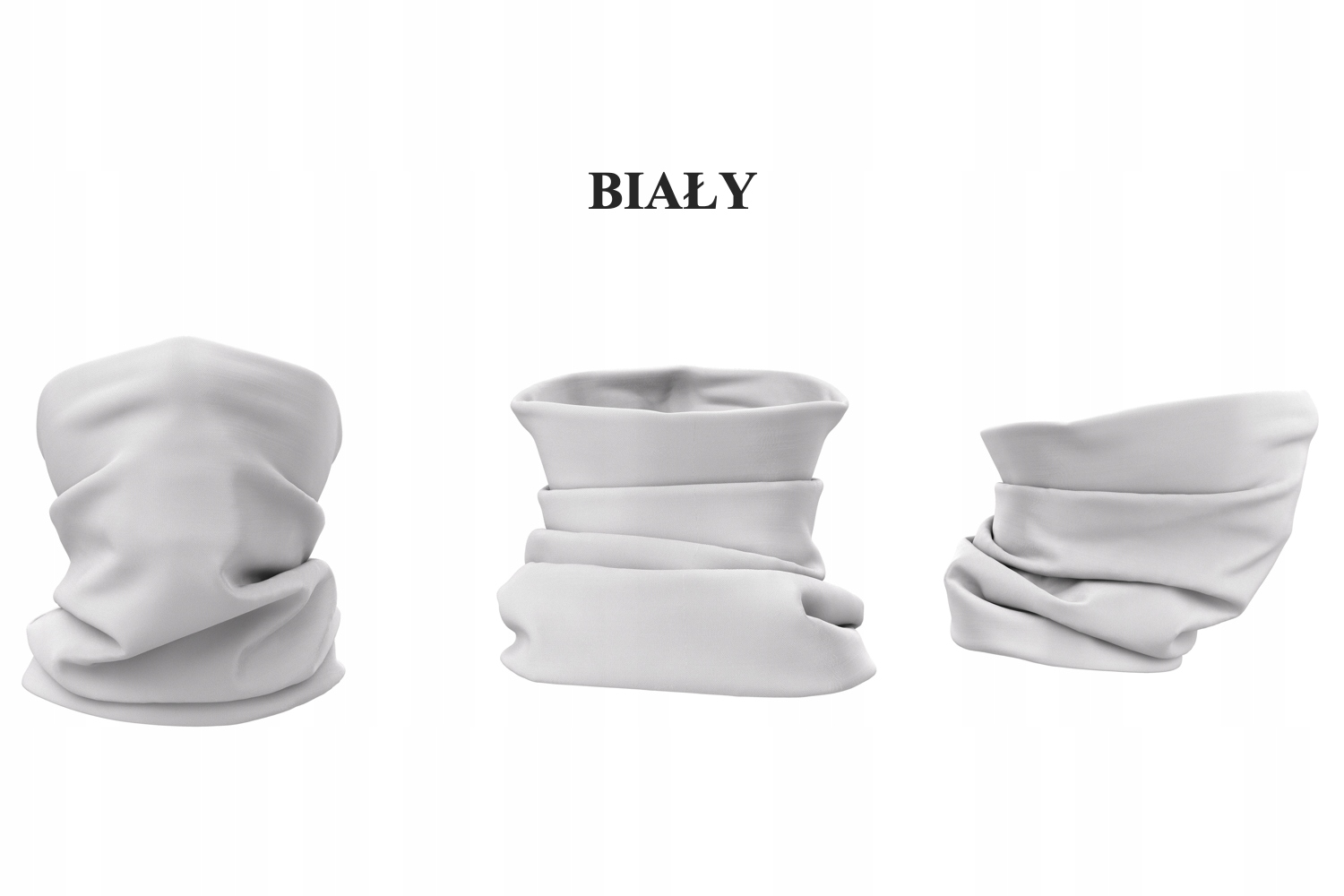 KOMIN MASECZKA NA SZYJĘ USTA OBSZYTY BAWEŁNA CZERŃ Długość 40 cm