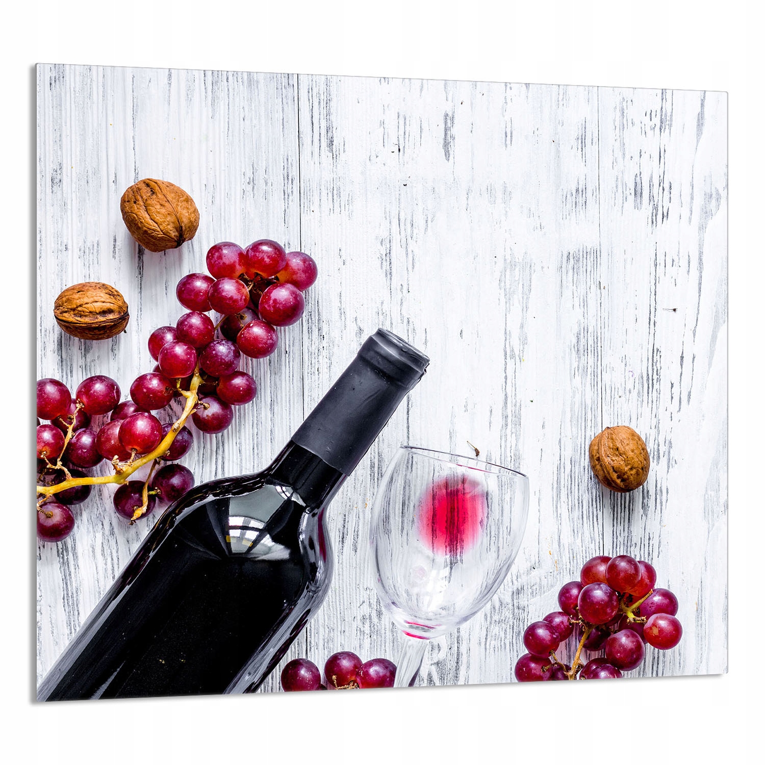 Skleněný Panel Do Kuchyně 65x60 Hroznové Víno Tvrzené Sklo