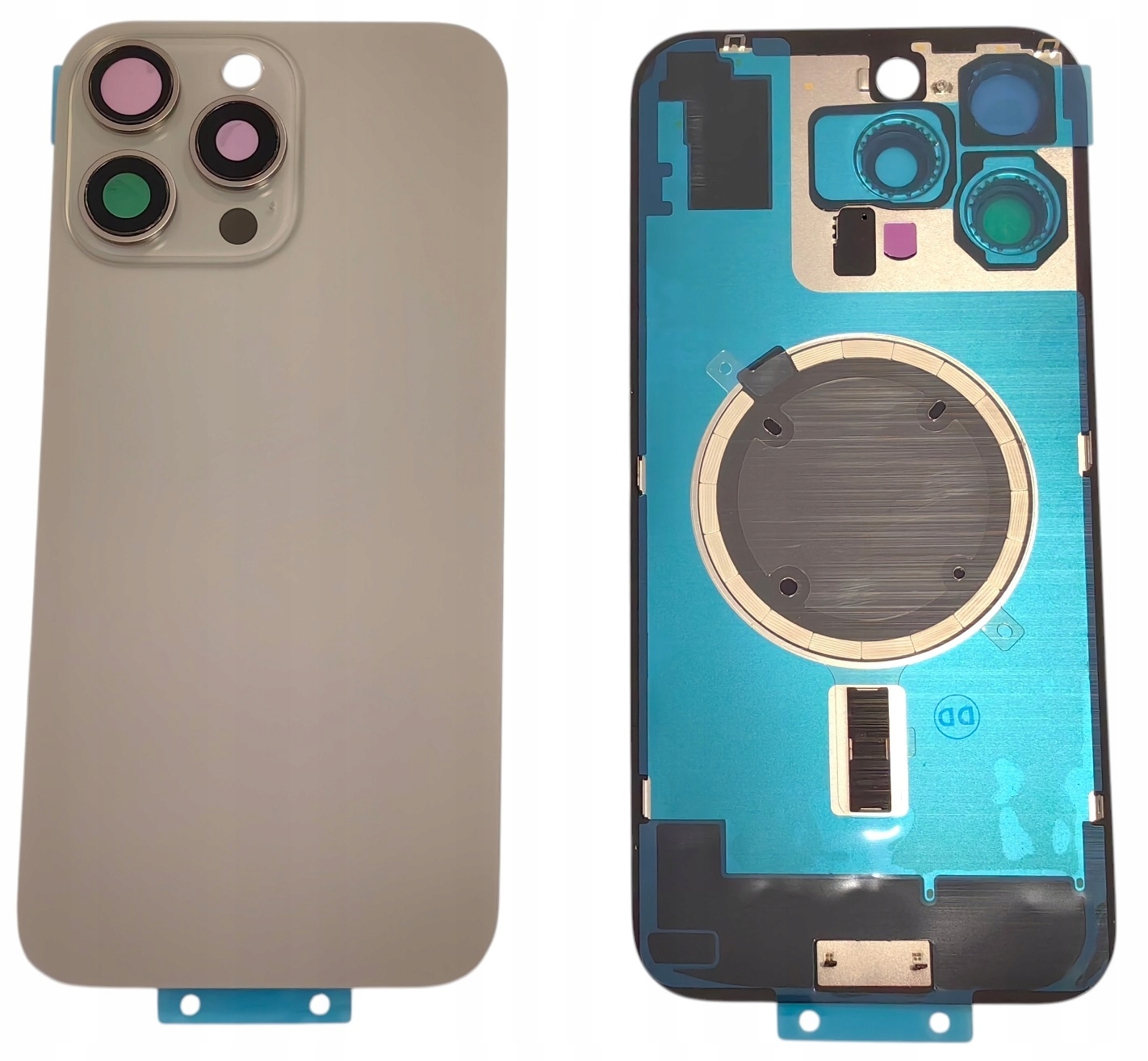 Obudowa Panel Tył Uzbrojony Z Magsafe Pasuje Do Iphone 16 Pro Max Naturalny