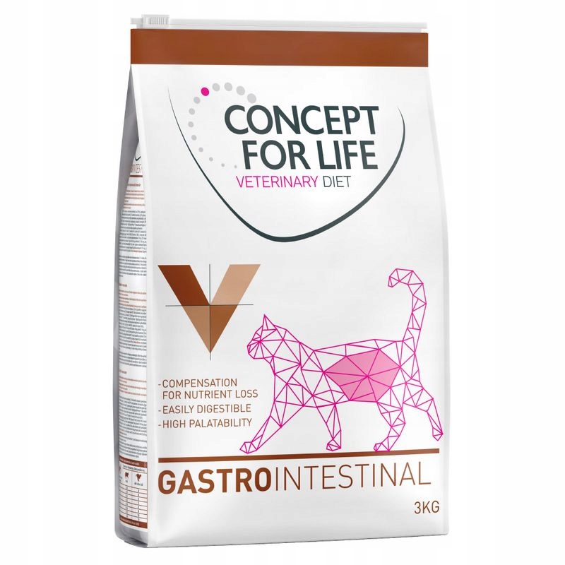 Concept for Life Veterinary Diet Gastro Intestinal 3kg Nová Receptura