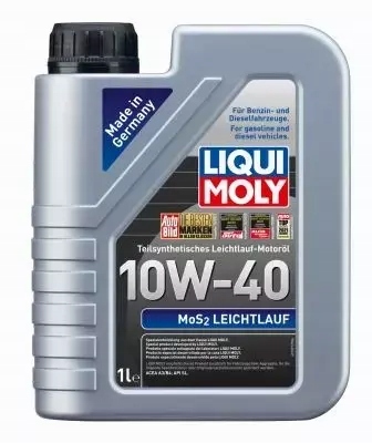 LIQUI MOLY MOS2 LEICHTLAUF SUPER 10W40 7L EAN (GTIN) 4100420026263