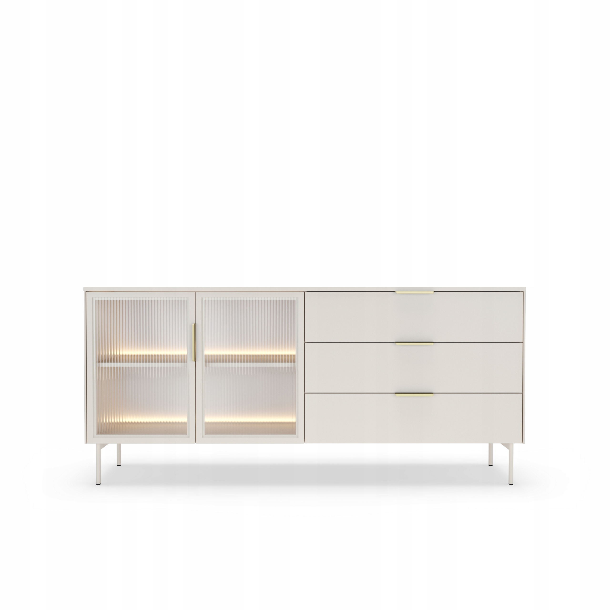 Komoda Gloria 181,3 cm do obývacího pokoje, ložnice, kašmír