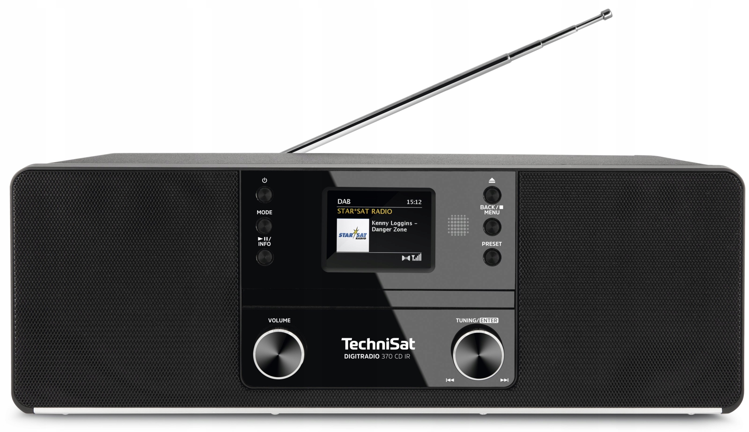 Síťové rádio Dab+, Fm, internetové rádio TechniSat Digitradio 370 CD Ir