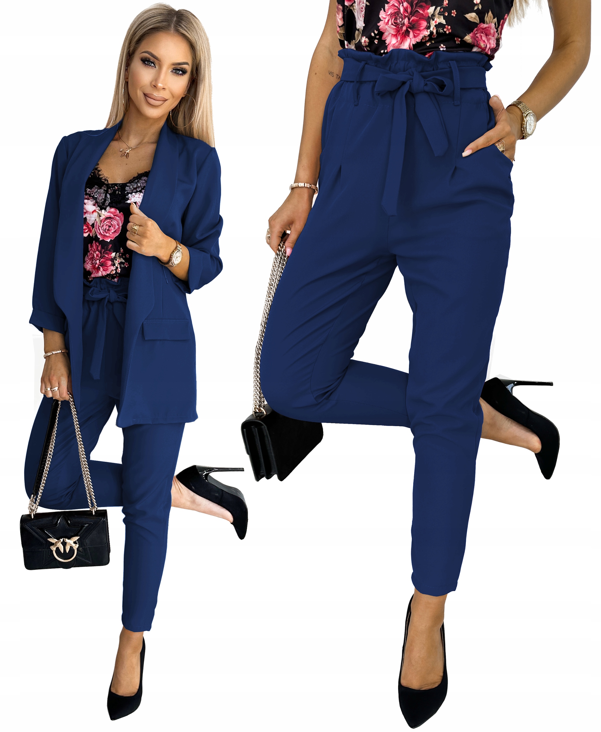 Spodnie od Kompletu Cygaretki Garnitur S Chaber