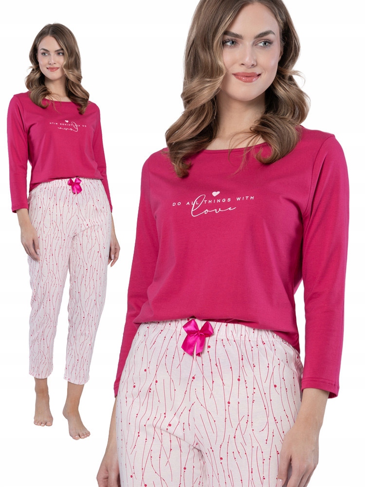 Leveza Ula – dámské pyžamo – jemnost, styl a pohodlí v jednom! M