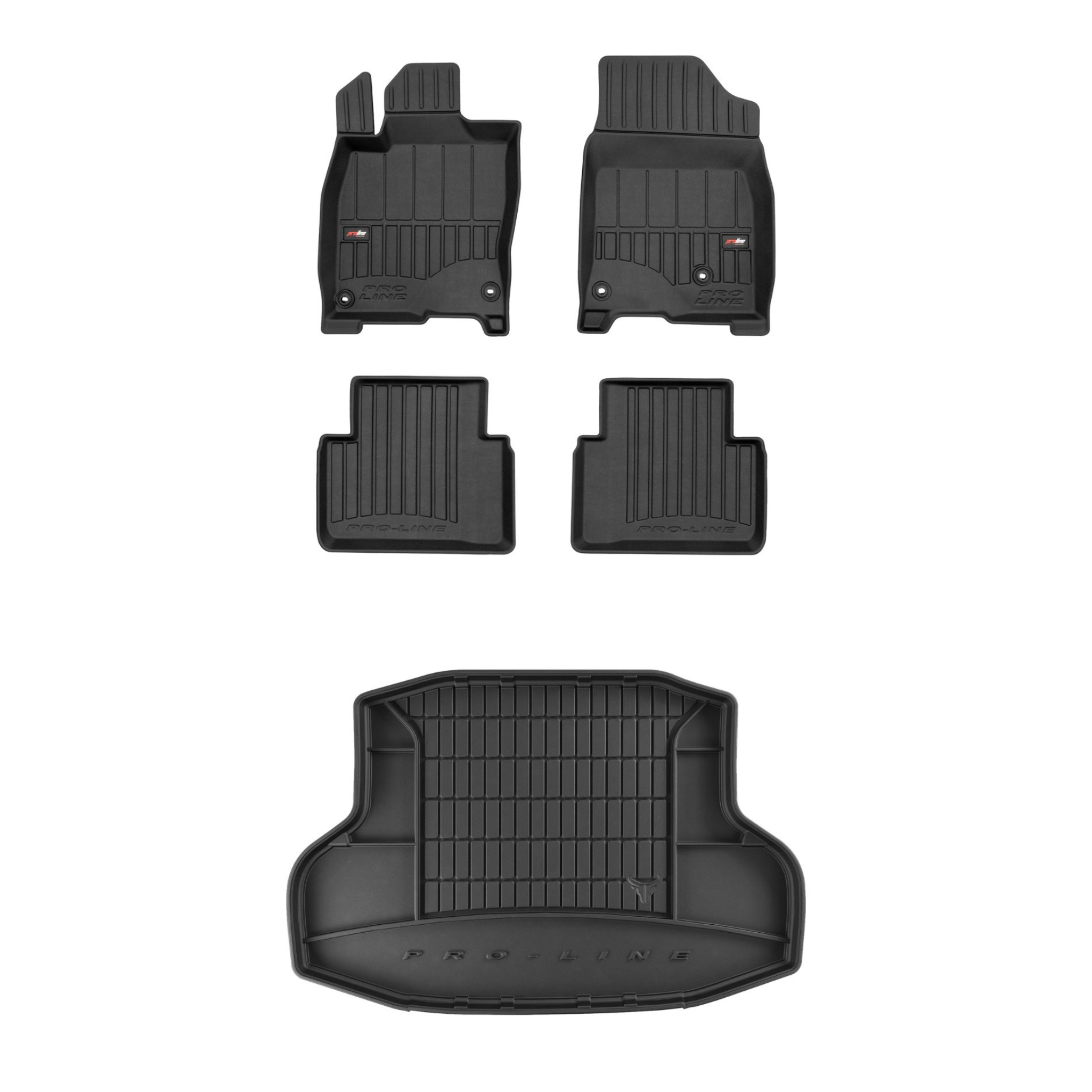 Sada gumových kobercov a rohoží pre Honda Civic X 2015-2021