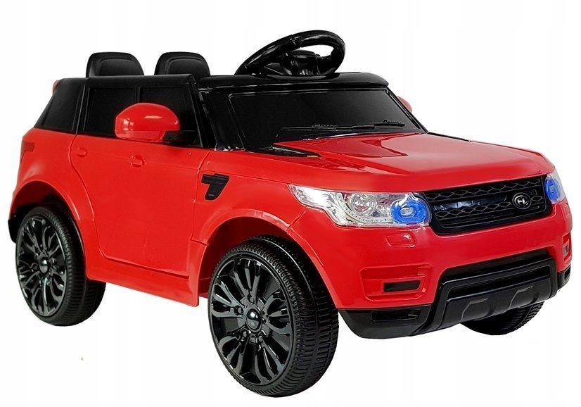 Auto na akumulator dla dzieci pilot zdalnego sterowania MP3 Led czerwone