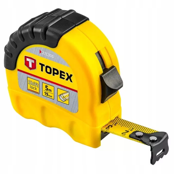 

Topex Miarka miara zwijana 5mx19mm
