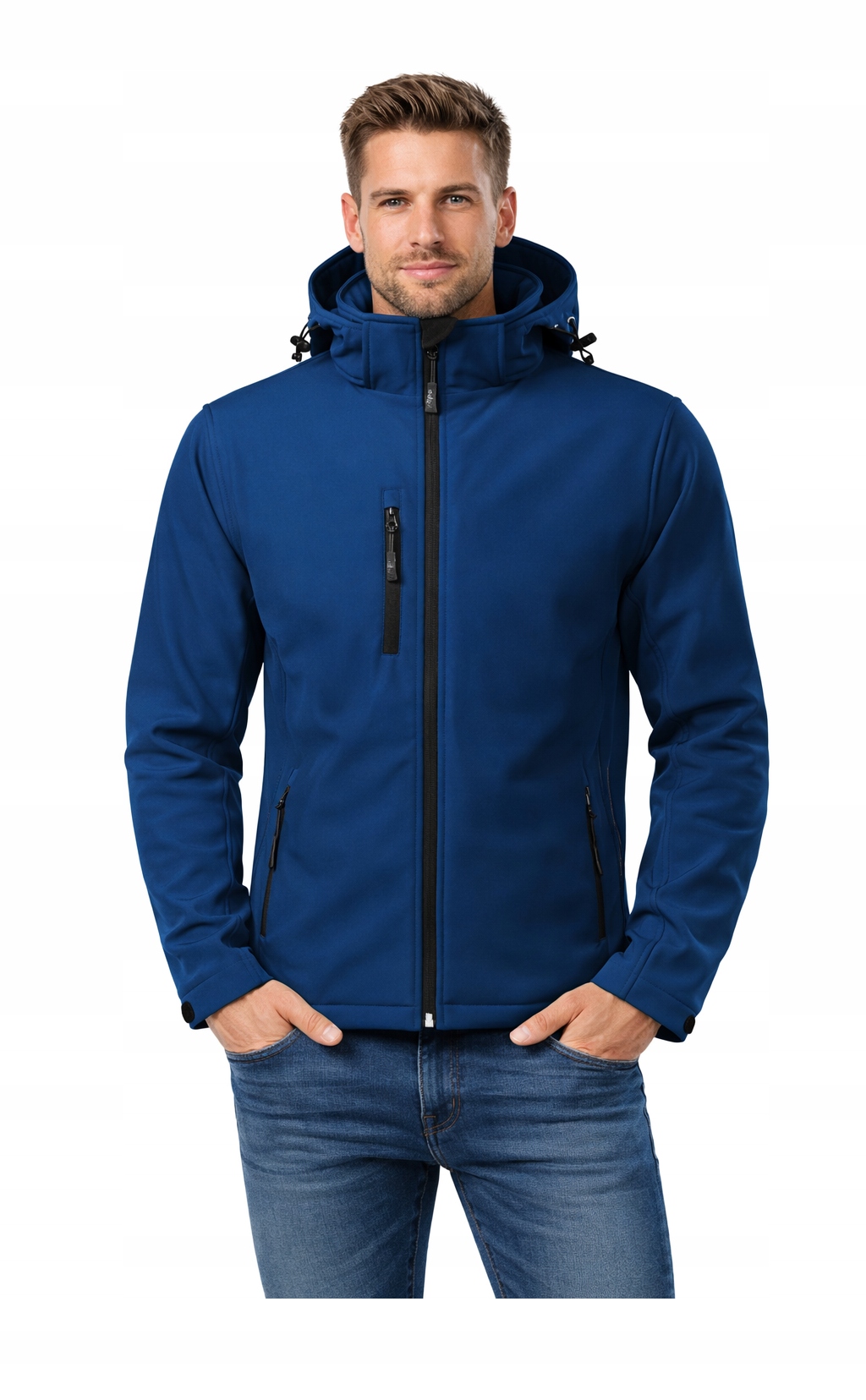 Pánská bunda s kapucí voděodolná Malfini Performance522 Tmavě Modrá L