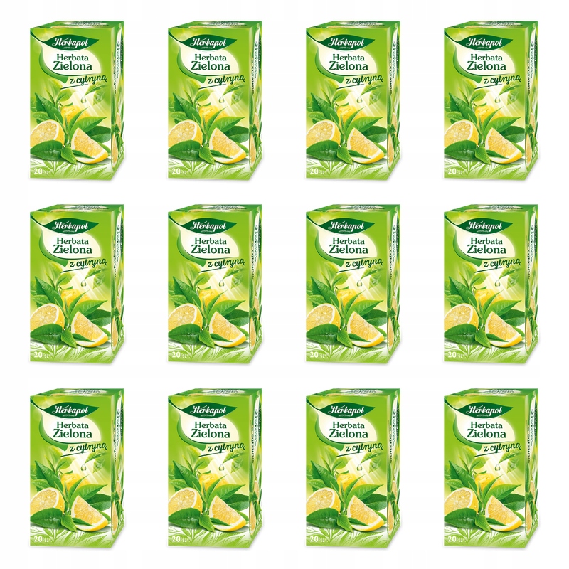 Herbapol Čaj s citronem (20 sáčků x 1,7 g) 34 g X12