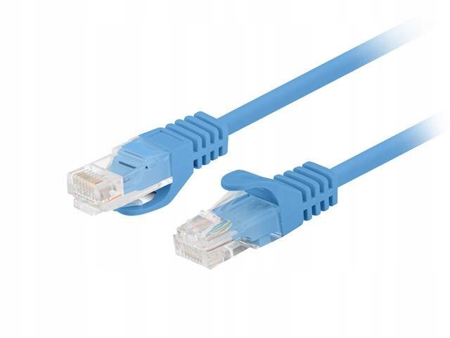 Patchcord Lanberg Utp kat.5e 7,5m niebieski