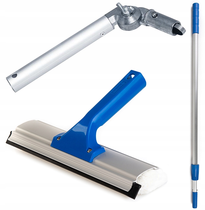 Levně Sada na mytí Raypath Hliníková tyč 1,65 m Kávovar na okna 25 cm Kloub