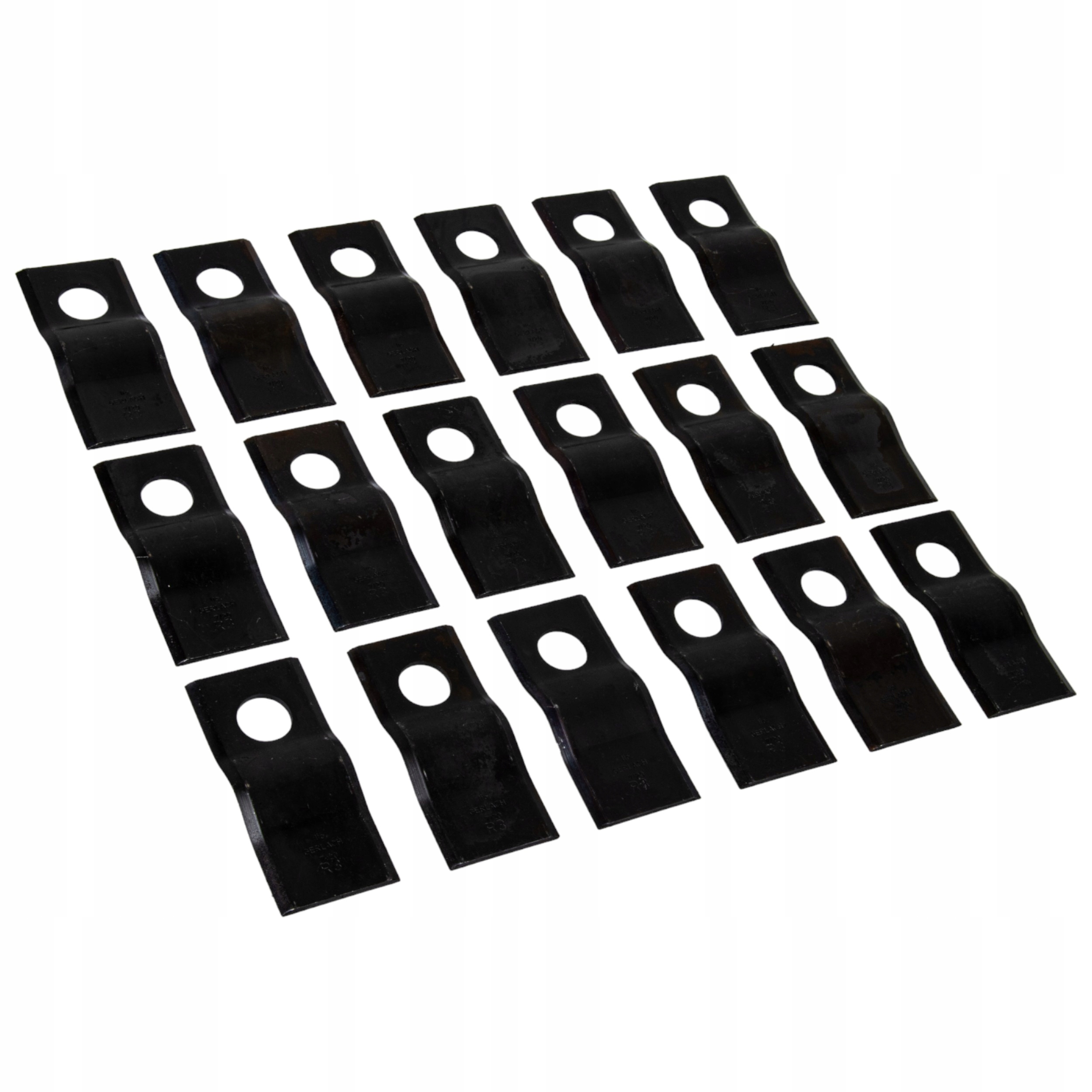 MOCNY NÓŻ NOŻYK DO KOSIARKI ROTACYJNEJ CZESKIEJ R3 GERLACH GIĘTY 18 SZTUK Producent części Gerlach