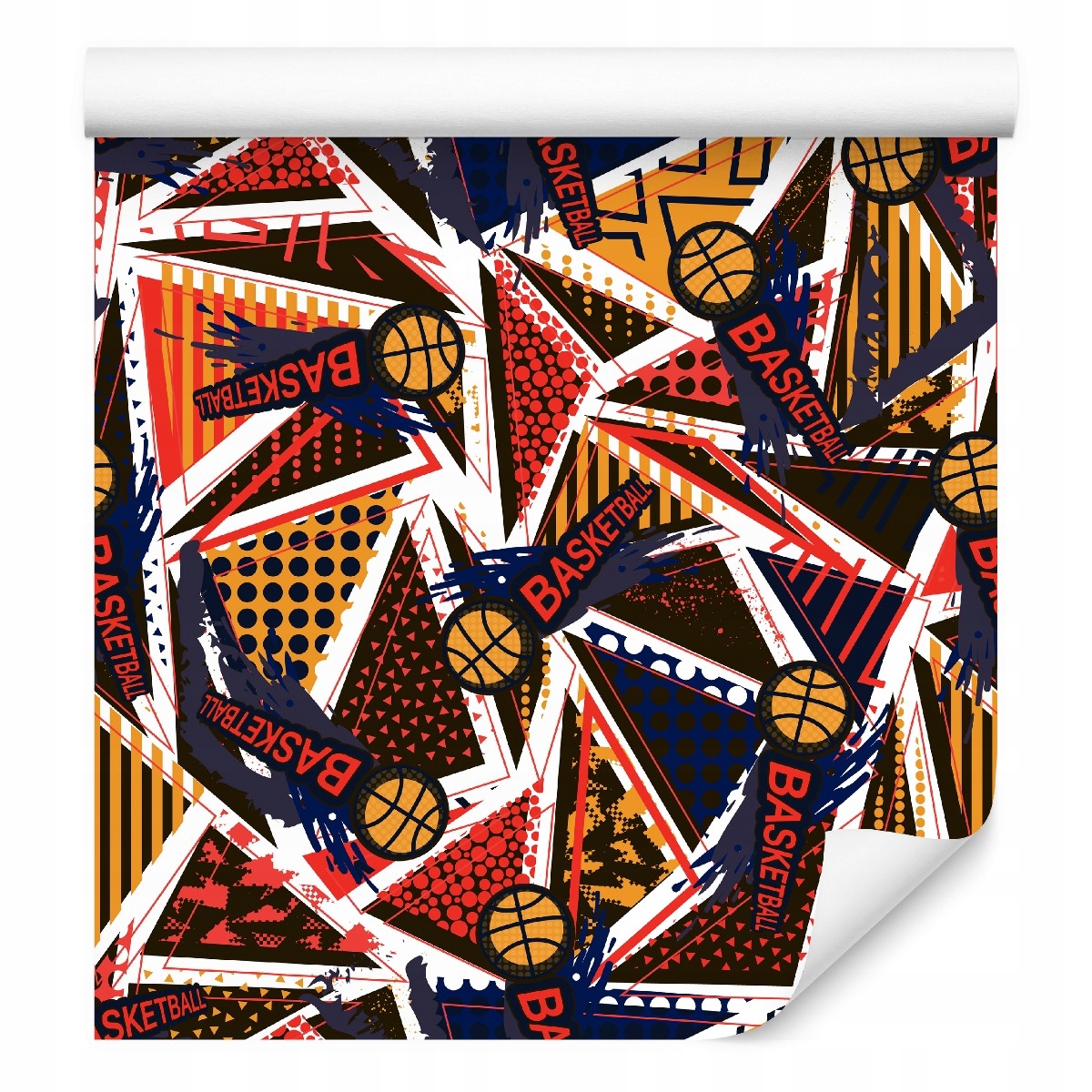 Mládežnická tapeta Basketbal Komiks Graffiti 3D