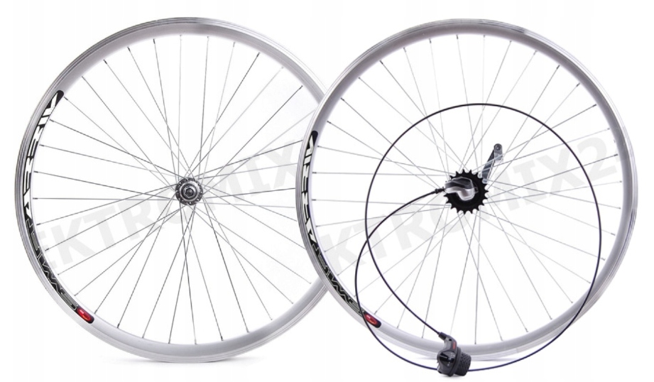 Přední zadní kolo Shimano Nexus 24 palců 3 rychlostní stupně s páčkou