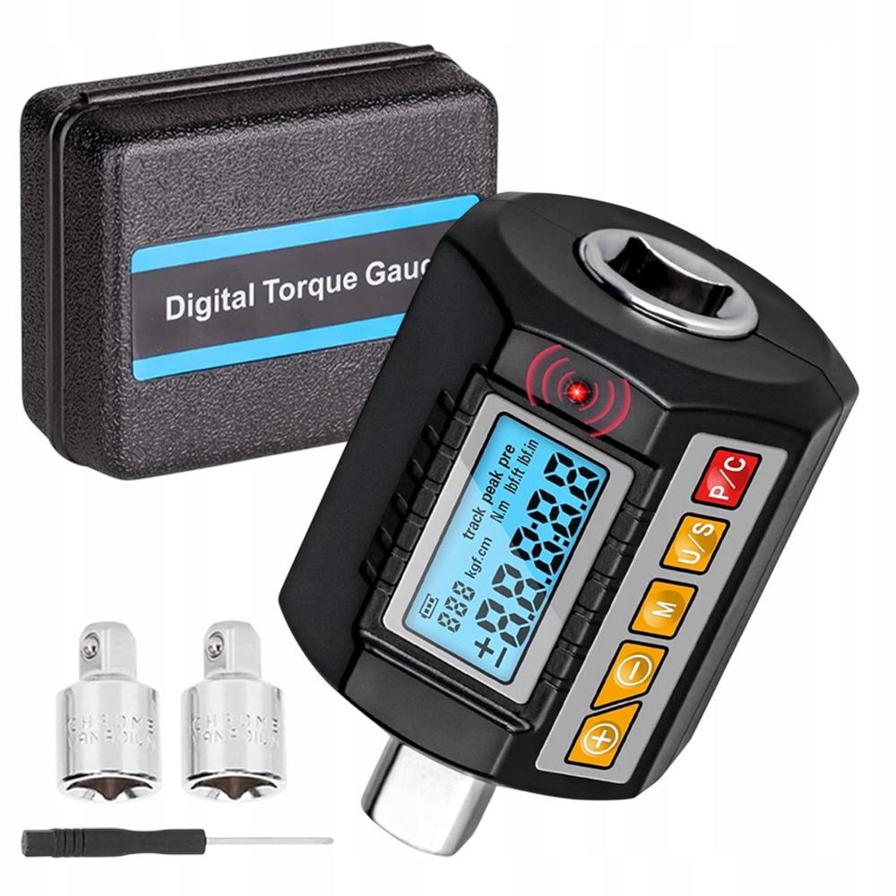 Klíčový Digitální Elektronický Momentový Adaptér 13.5-135 Nm 3/8'' 1/4''