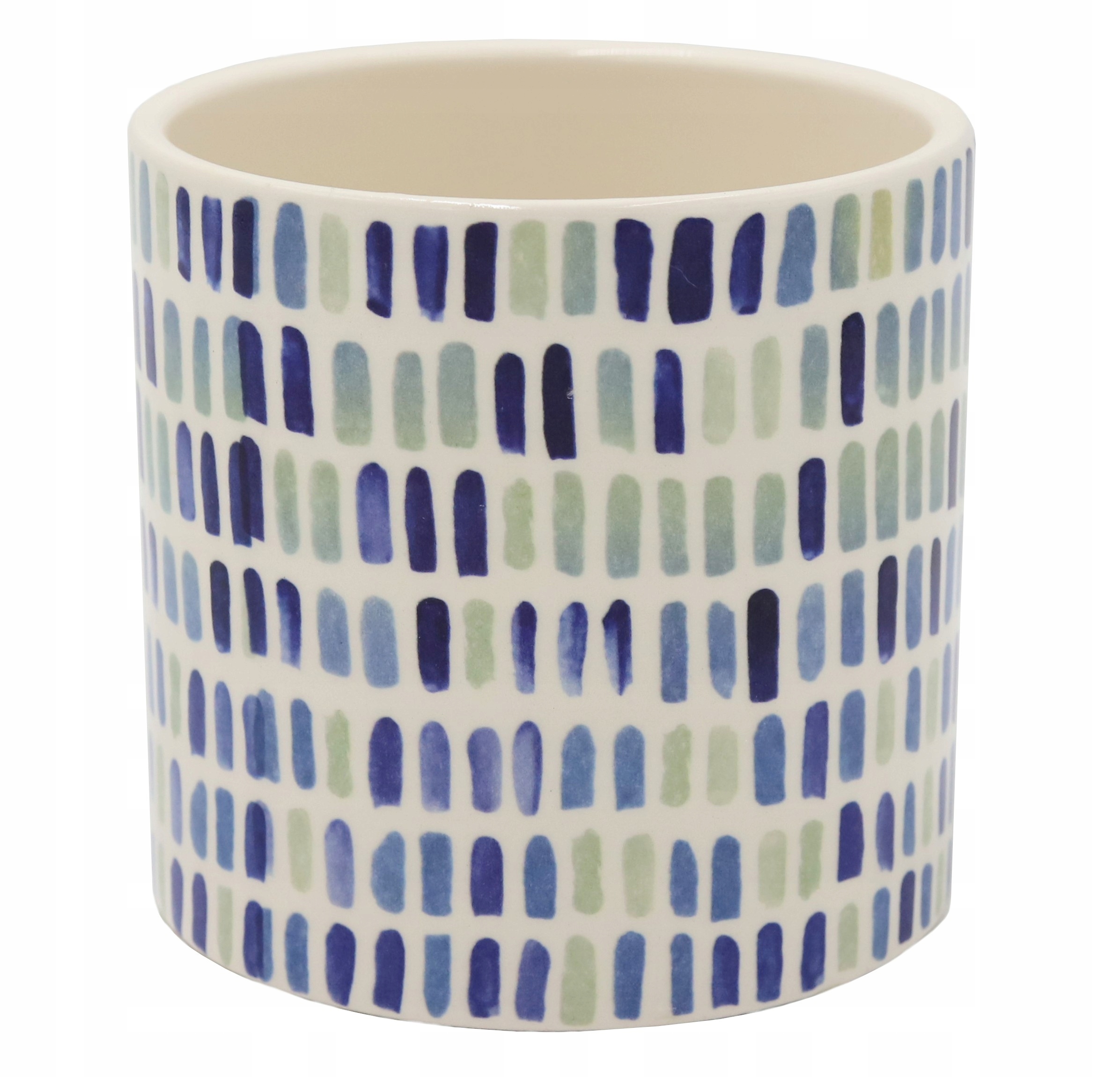 

Osłonka ceramiczna Ø 10 cm Confetti blue Retro