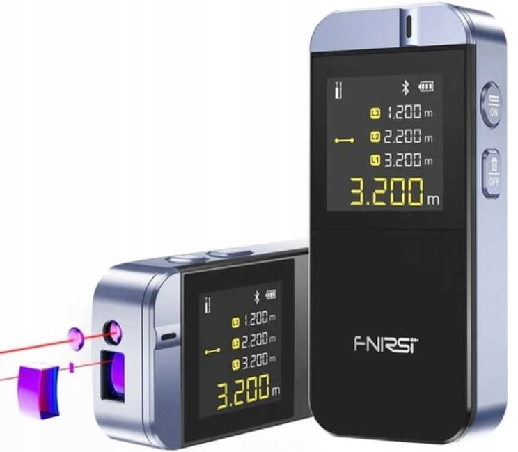 Digitální měřič vzdálenosti Fnirsi IR-40