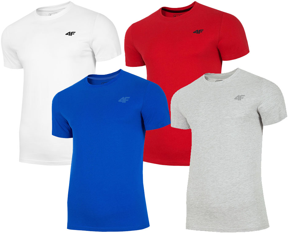 4F МУЖСКАЯ ФУТБОЛКА КОМПЛЕКТ 4шт T-SHIRT года.L