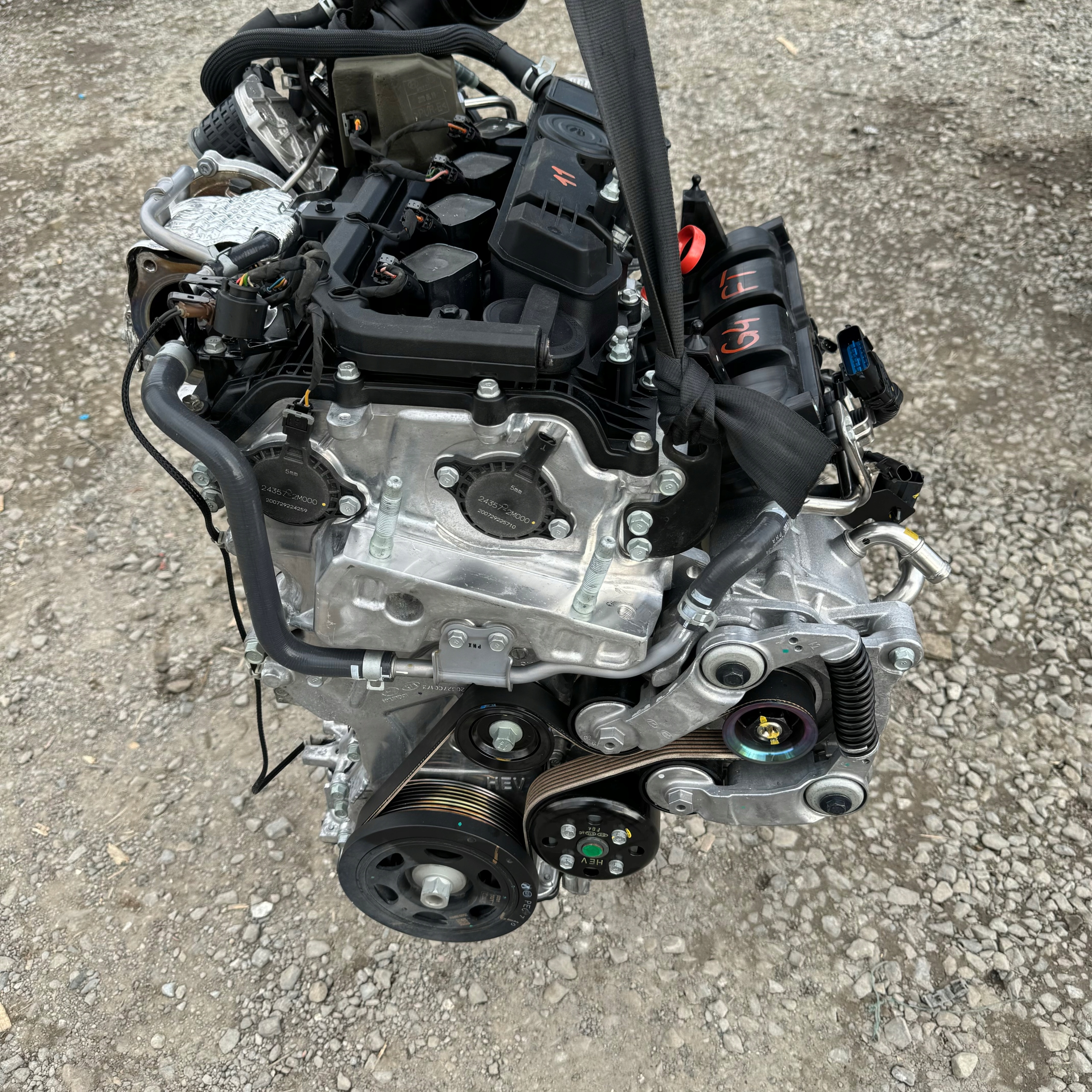 engine MOTOR complete HYUNDAI TUCSON IV 2020 ROK 1.6 T-GDI HYBRYDA G4FT