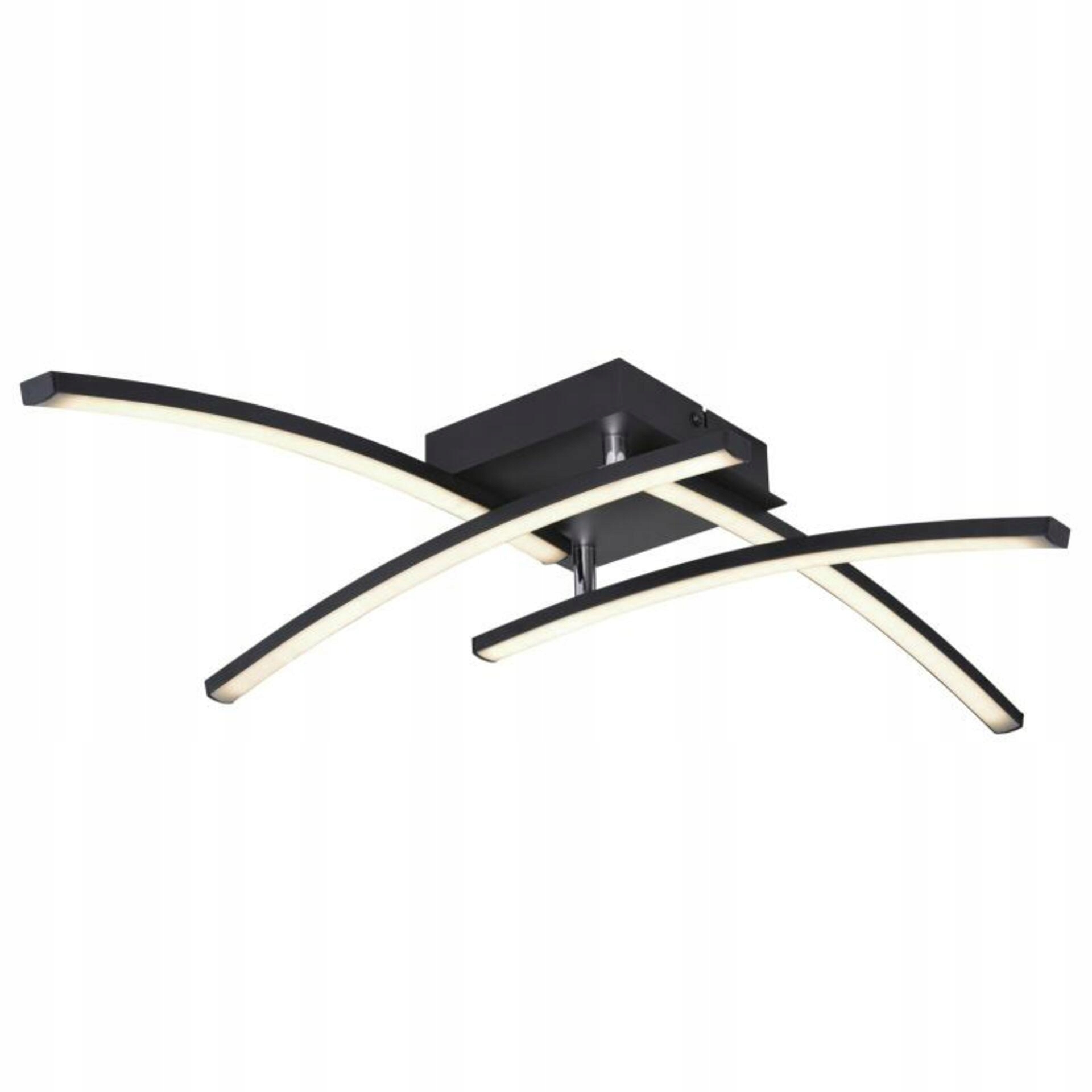 Stropné Led svietidlo Globo Tansy I 24W 1850lm Cct čierna 690mm