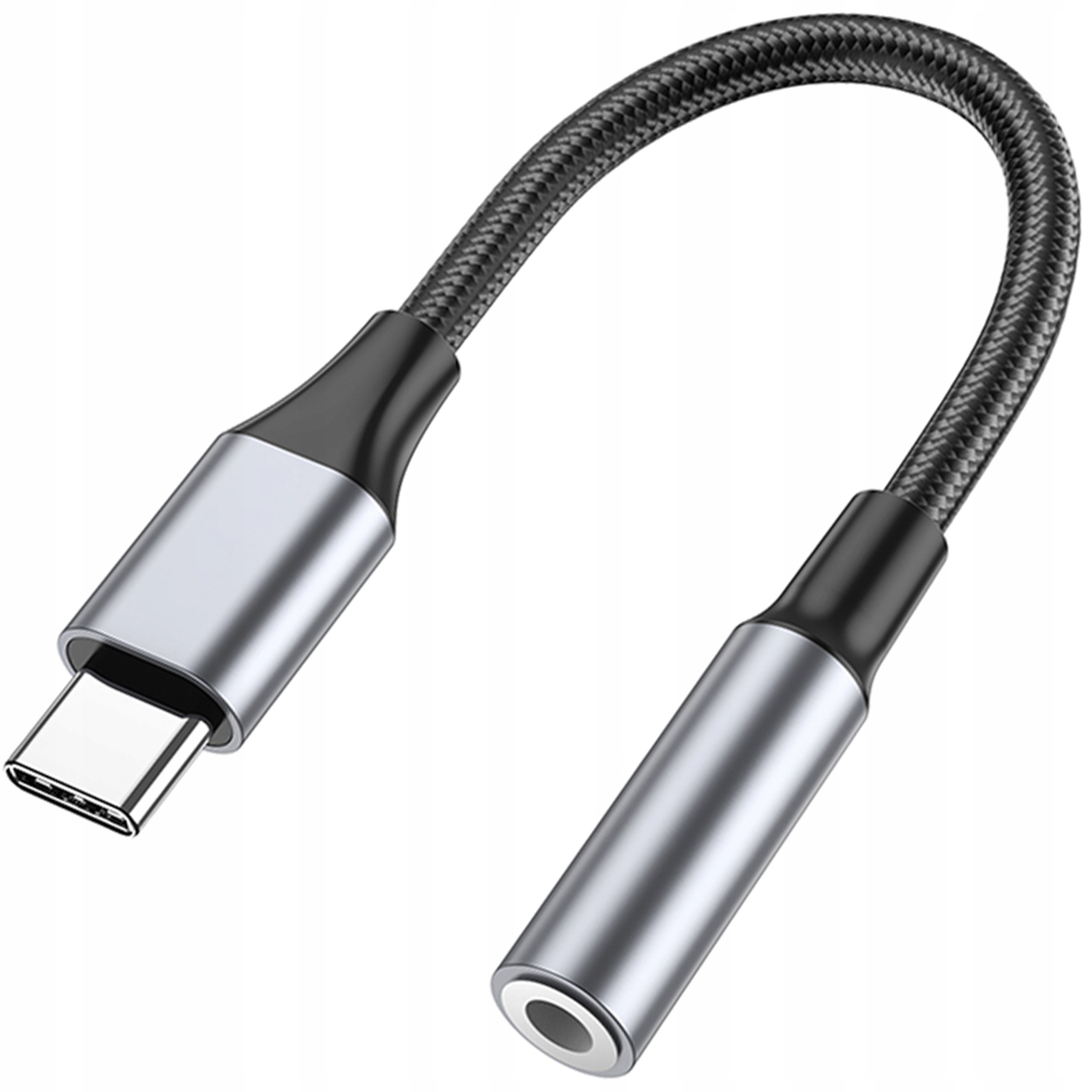 PRZEJŚCIÓWKA ADAPTER USB C MINI JACK 3,5mm AUX DAC OPLOT NYLON Marka Inna