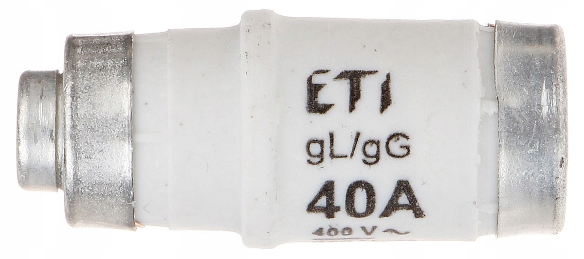 WKŁADKA BEZPIECZENIOWA D02 40A gG 400V AC/250V DC