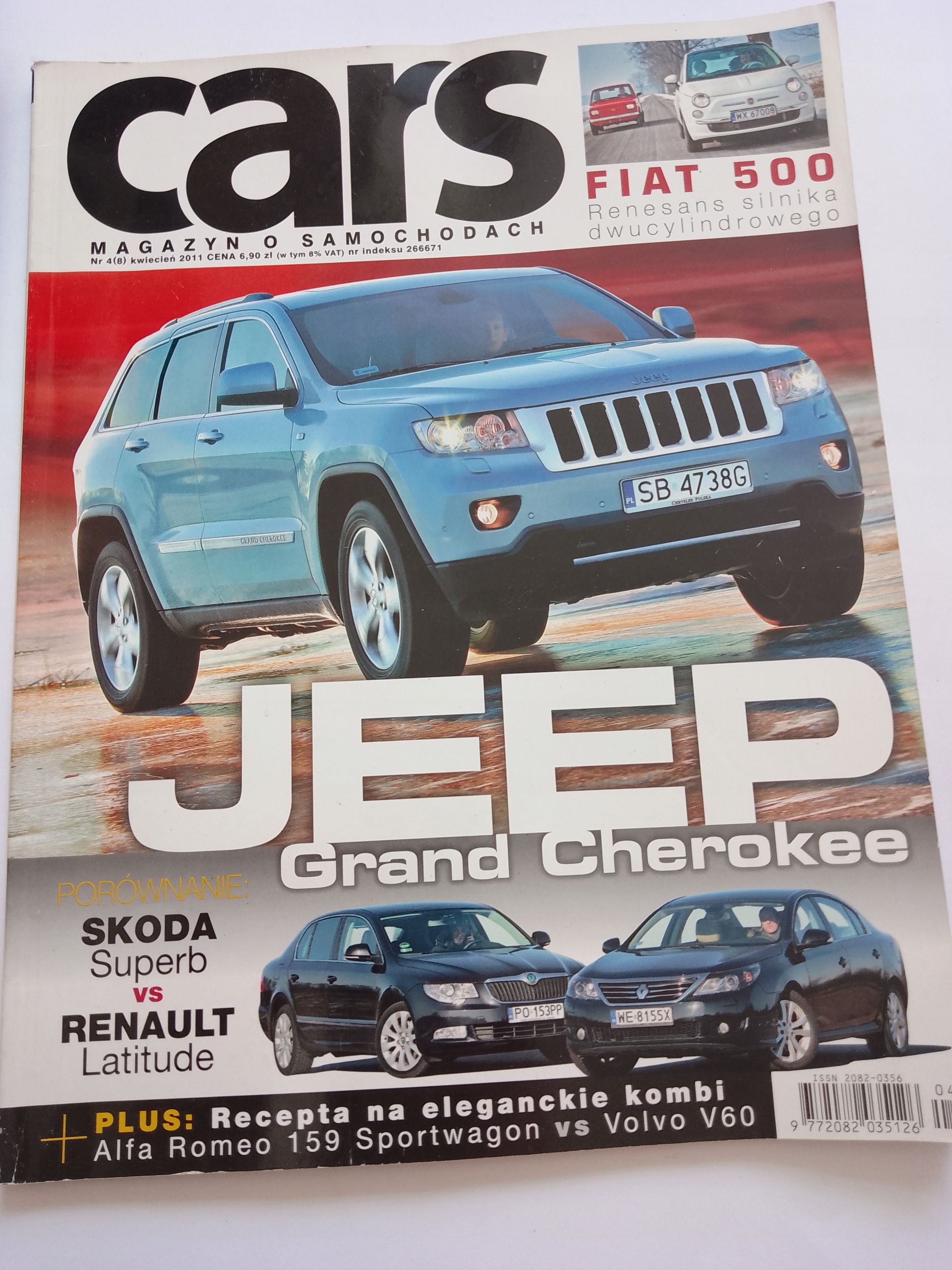 Cars magazyn nr 4 kwiec. 2011 Jeep Grand Cherokee