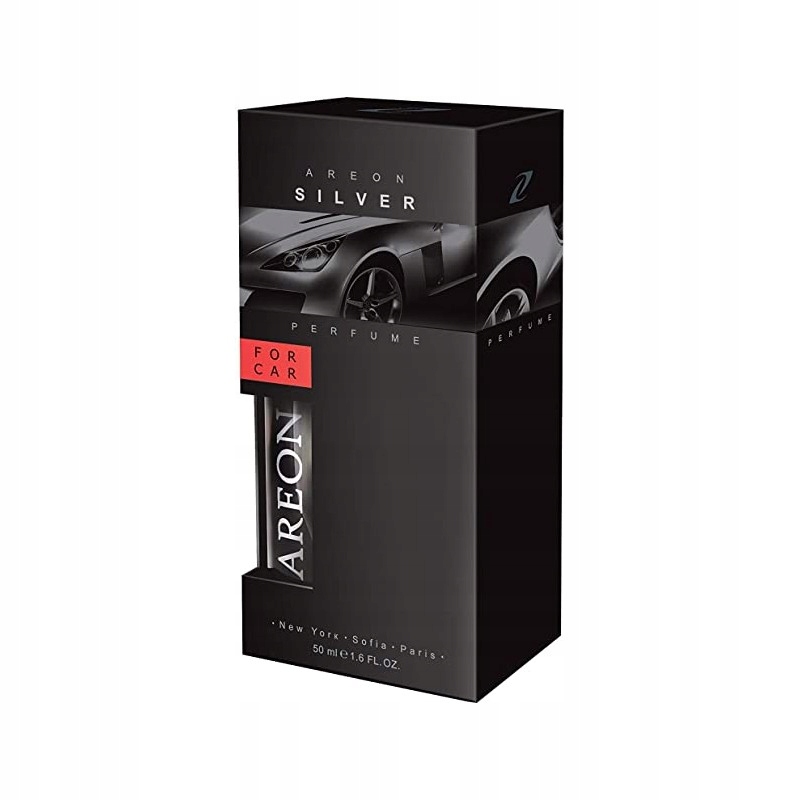 PERFUM ODŚWIEŻACZ ZAPACH DO SAMOCHODU AREON SILVER Numer katalogowy producenta AP01