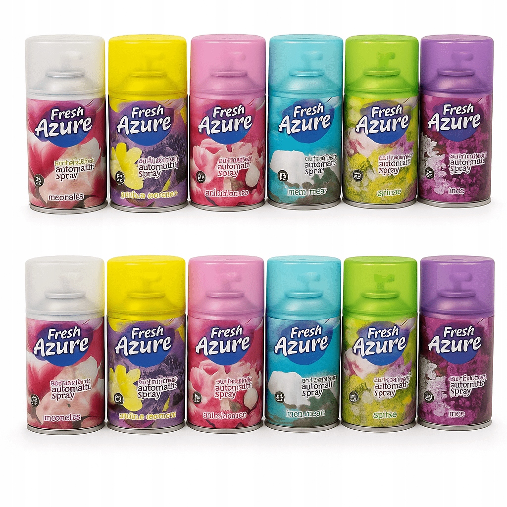 Osvěžovač vzduchu Azur – 12 kusů – Mix vůní