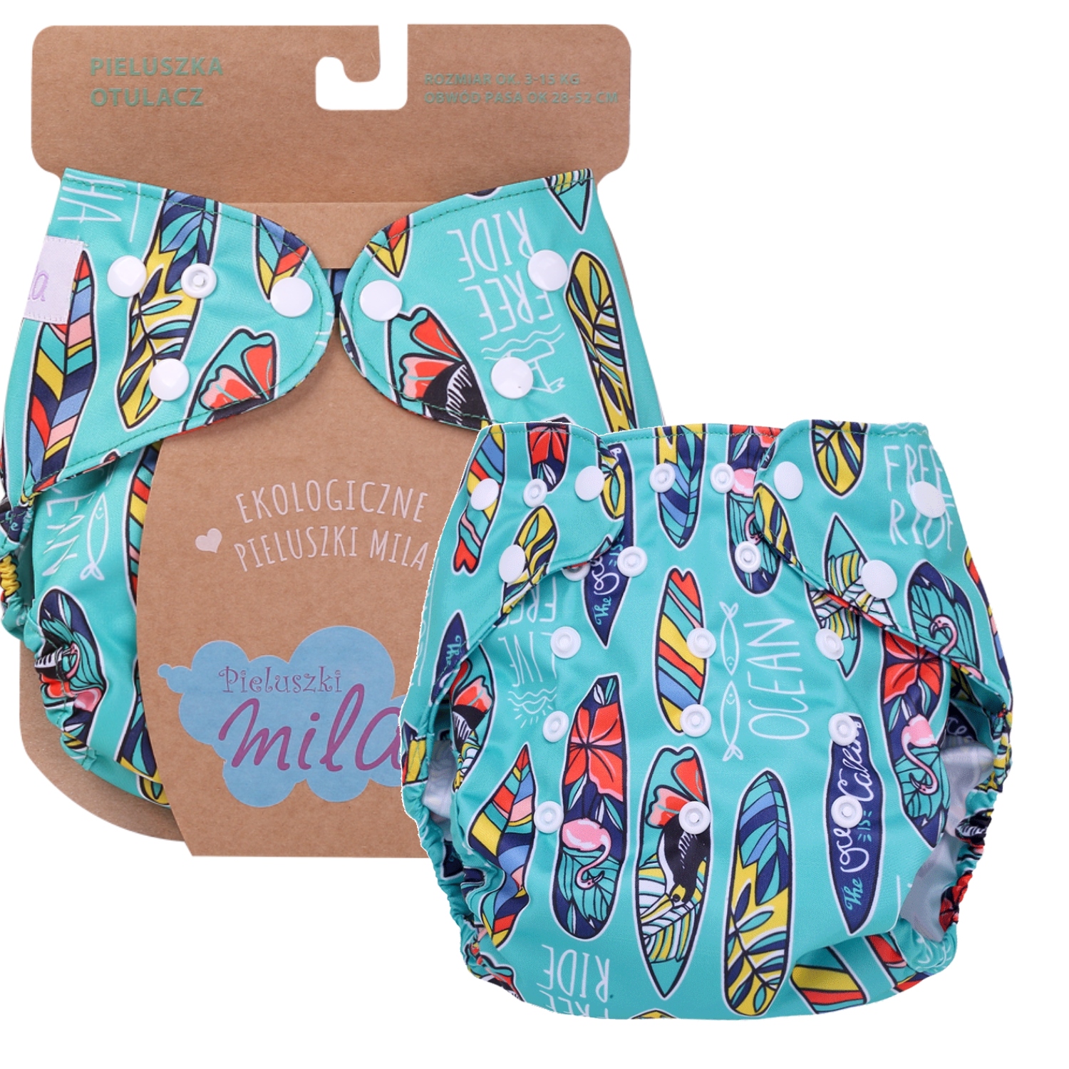 

Pieluszki Pieluchy Wielorazowe Otulacz , Surfing