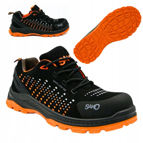 Buty Ochronne Lekkie adidasy Robocze Z Noskiem S3 Esd