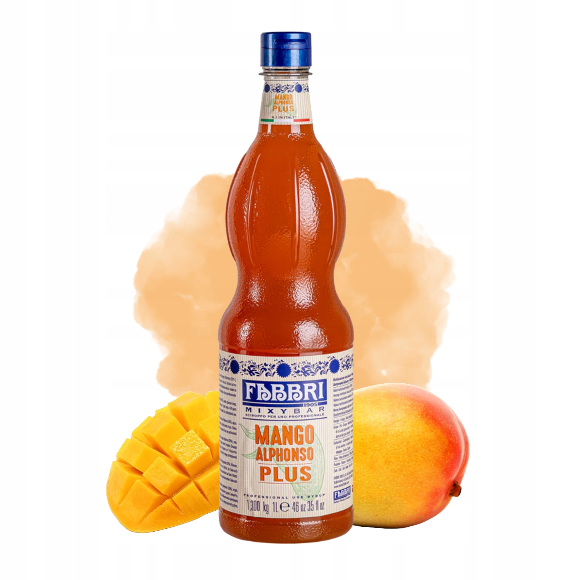 Syrop Mango MixyBar Plus Fabbri do drinków 1000 ml