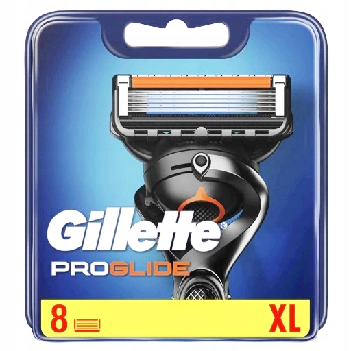 

8 x Gillette Fusion Proglide Wkłady Oryginał