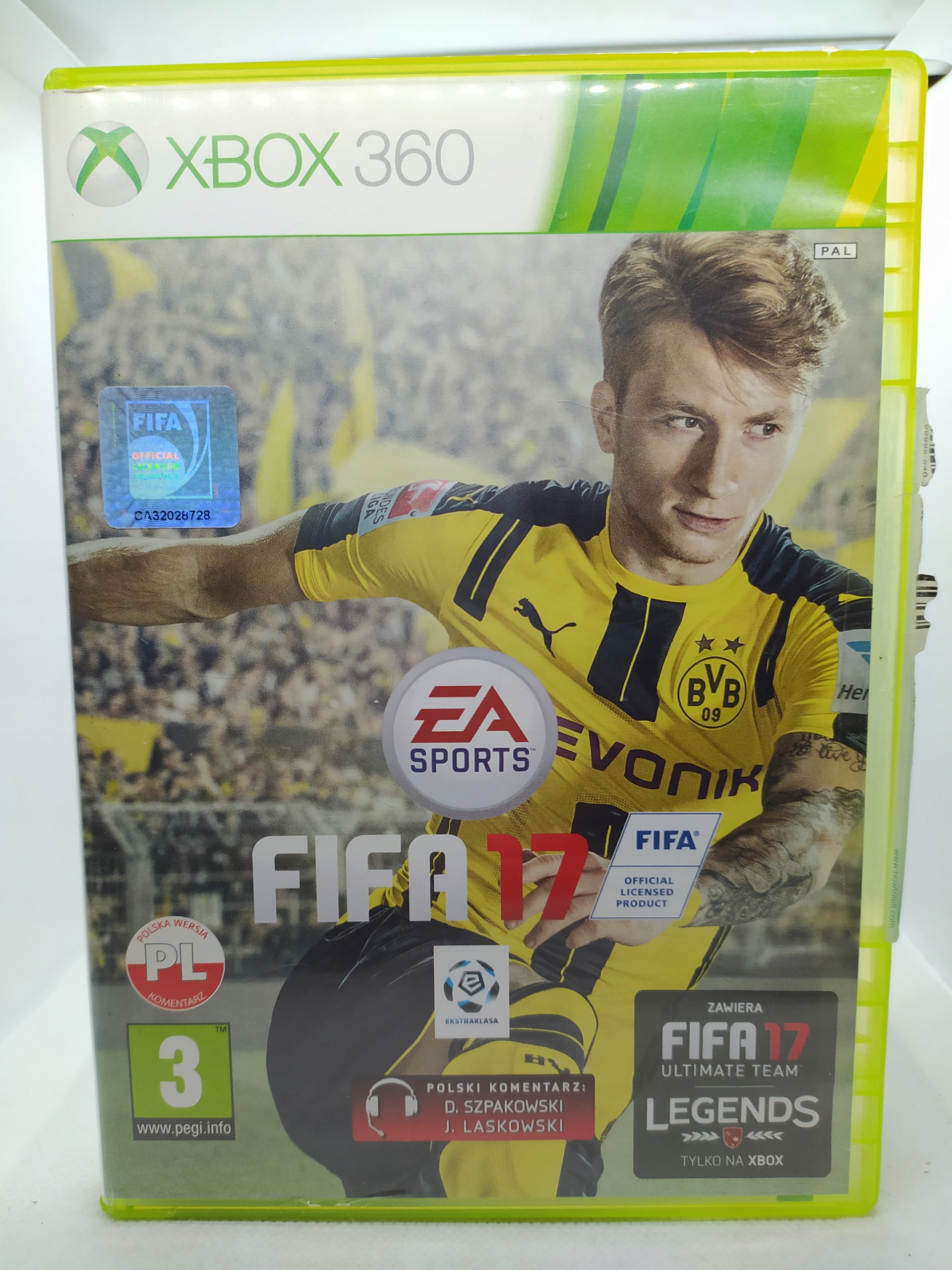 Fifa 17 Xbox 360 Pl Stan Uzywany 9281593836 Allegro Pl